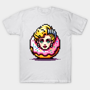 Pop Icon Donut: A Sweet Nostalgic Tribute T-Shirt